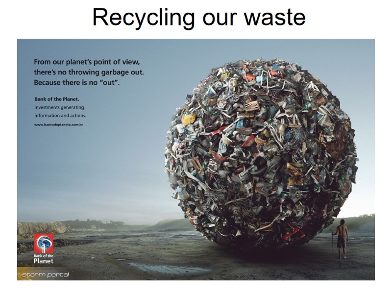 Recycling our waste